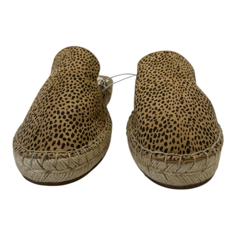 Universal Thread Clara Leopard Print Espadrilles Slip-On‎ Loafers, Size 7.5